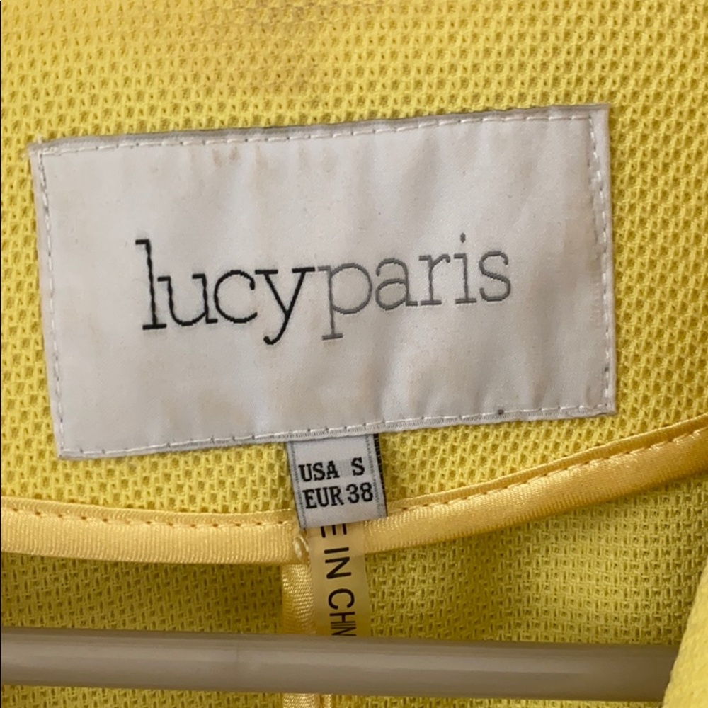 Yellow blazer - Picture 3 of 6